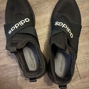 Adidas Black Puremotion Adapt Comfort Slip-Ons W10